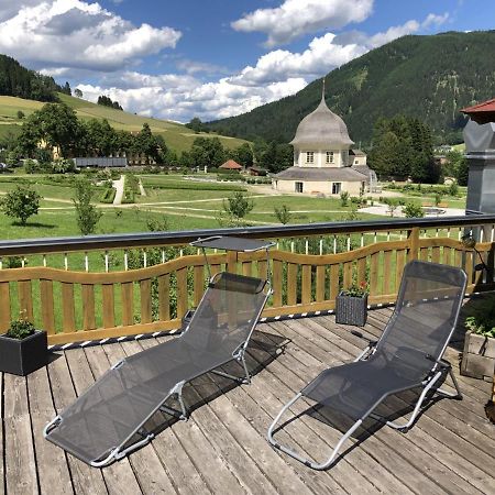 Ferienwohnung Stiftsgartenblick Sankt Lambrecht Exteriör bild