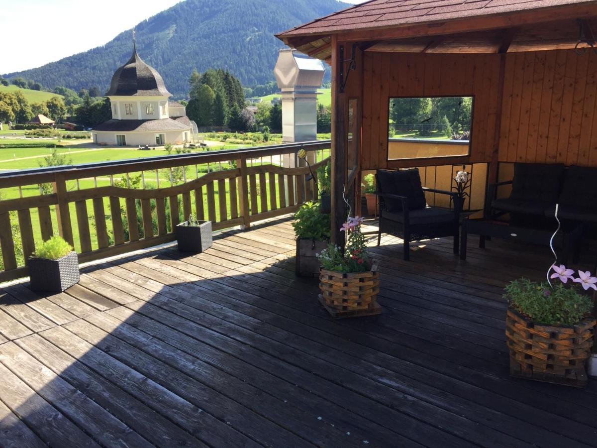 Ferienwohnung Stiftsgartenblick Sankt Lambrecht Exteriör bild