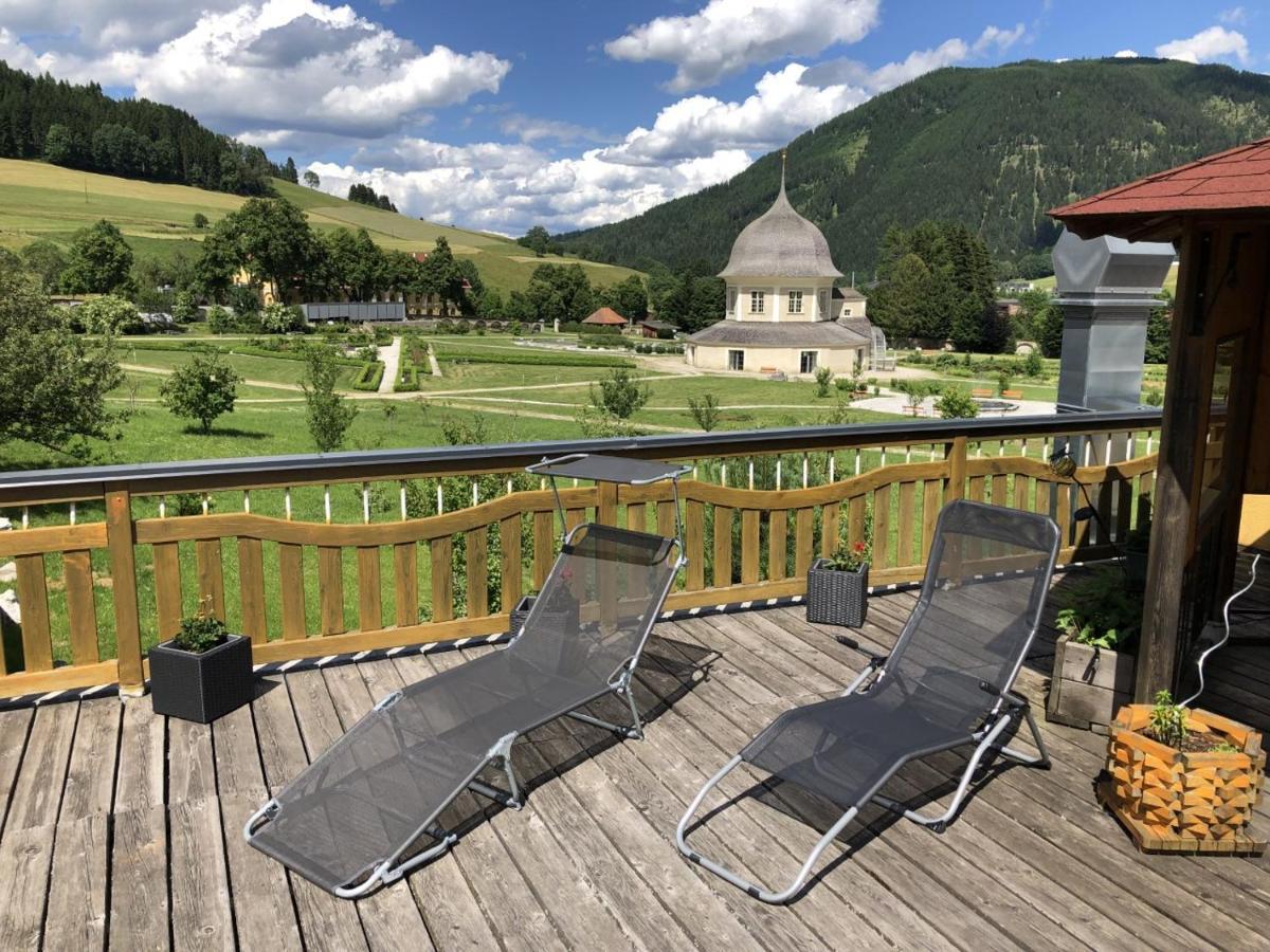 Ferienwohnung Stiftsgartenblick Sankt Lambrecht Exteriör bild